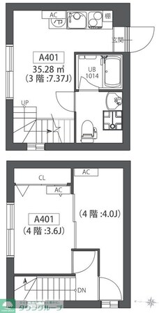 Orgo Vita 凛 A棟の物件間取画像